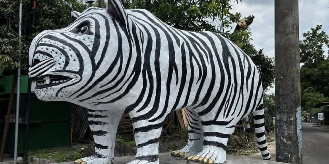 Patung Macan Kediri Di Tawar Rp180 Juta, Viral & Jadi Sorotan