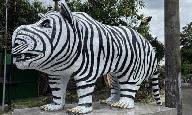 Patung Macan Kediri Di Tawar Rp180 Juta, Viral & Jadi Sorotan