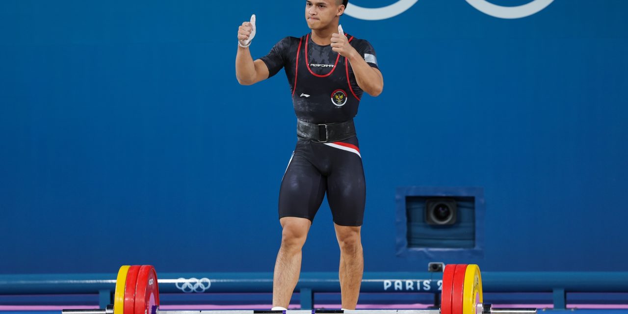 Rizki Juniansyah, Memecahkan Rekor Pada Olimpiade Paris 2024