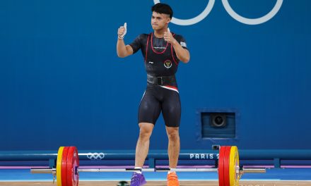 Rizki Juniansyah, Memecahkan Rekor Pada Olimpiade Paris 2024