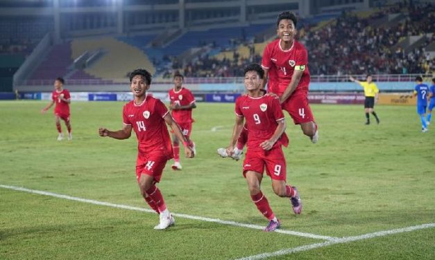 Fabio Azka dan Gholy Bawa Timnas U-20 Indonesia Ungguli Laos